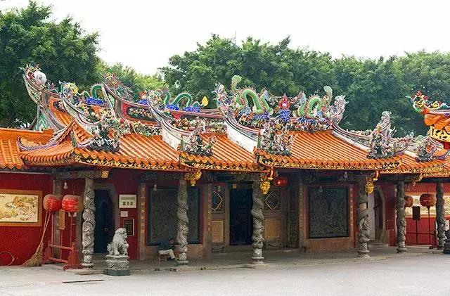 潮州嵌瓷，屋頂生花
