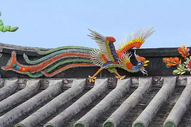 潮州嵌瓷，屋頂生花