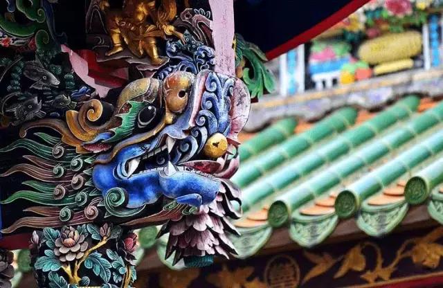 潮州嵌瓷，屋頂生花