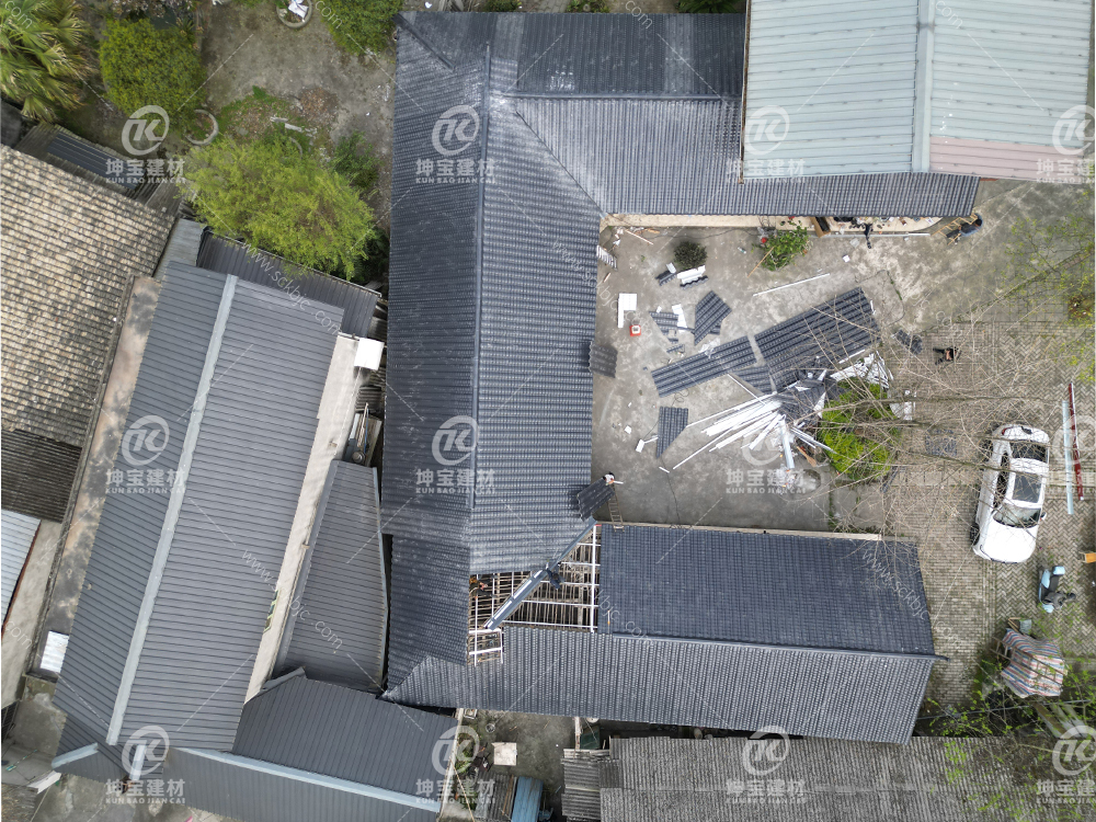 100-200平方房子鋪多少合成樹脂瓦？總費用多少錢？